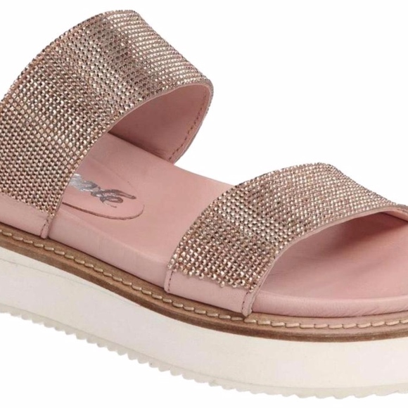 used Free People Harper Gem Slide Platform Sandal - Picture 2 of 7